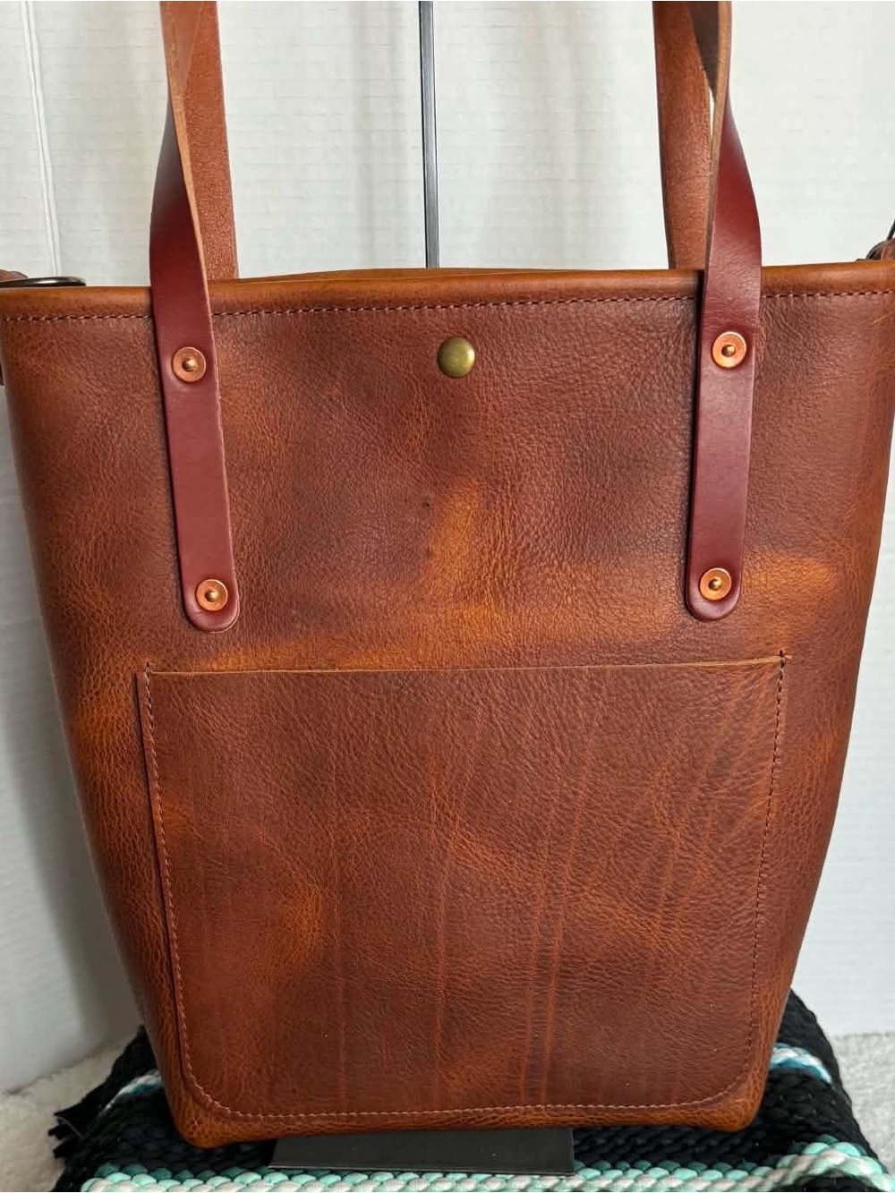 GFG Go Forth Goods Medium Slim Avery in Saddle